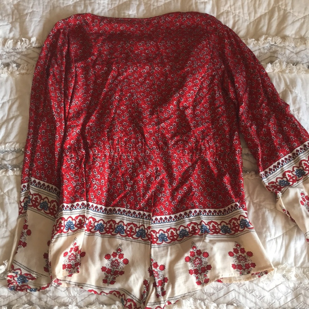 Patterned Romper - image 4